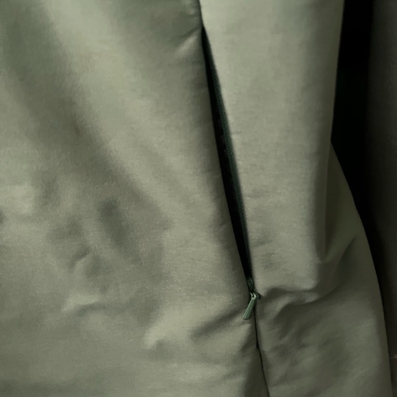 The NorthFace fleece lined wind breaker jacket. Light Sage Green, Size: S/P - Picture 2 of 5